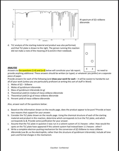 Green Synthesis Of Meso Stilbene Dibromide Overall Chegg