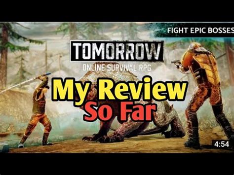 Tomorrow Online Survival Rpg My Review So Far Youtube