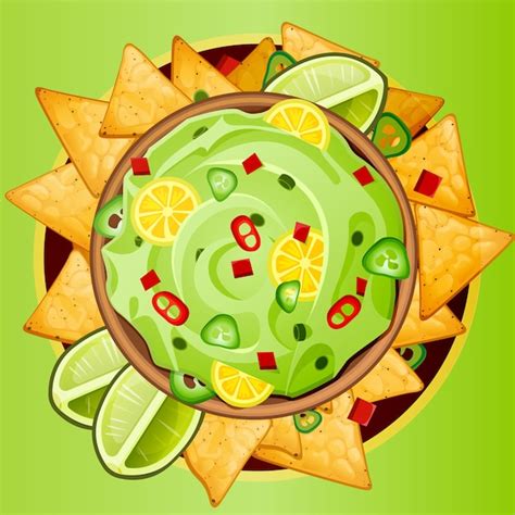 Premium Vector Mexican Food Nacho