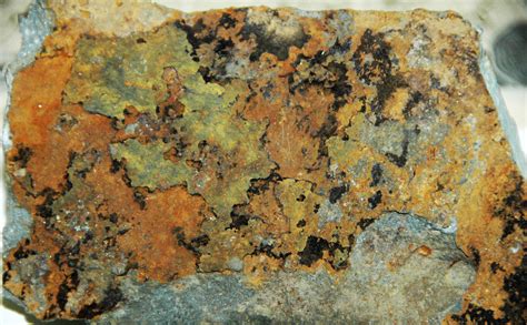 Oxidized Gold Bearing Tellurides On Matrix Rusty Gold Flickr