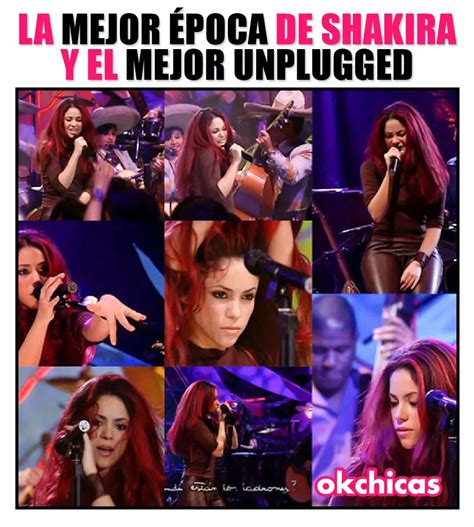 La Mejor época De Shakira Y El Mejor Unplugged Memes