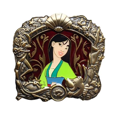 Mulan Disney Lapel Pin Stained Glass Window Faux Stained Glass Stained Glass Windows