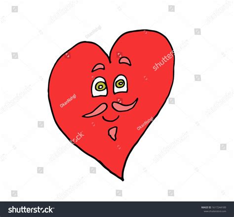 Cute Heart Emojis Vector Work This Stock Vector (Royalty Free ...