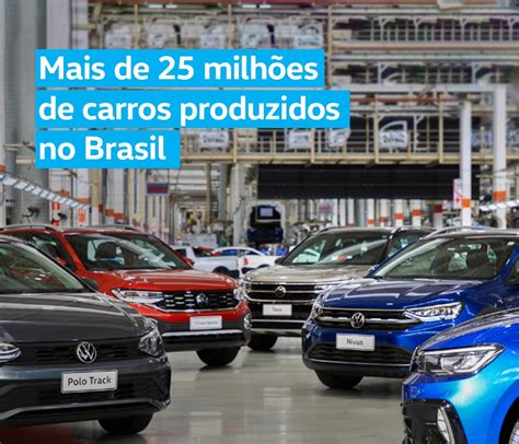 Volkswagen do Brasil alcança 25 milhões de veículos produzidos