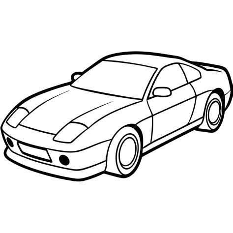 Desenho de um carro esportivo Guia passo a passo para iniciantes