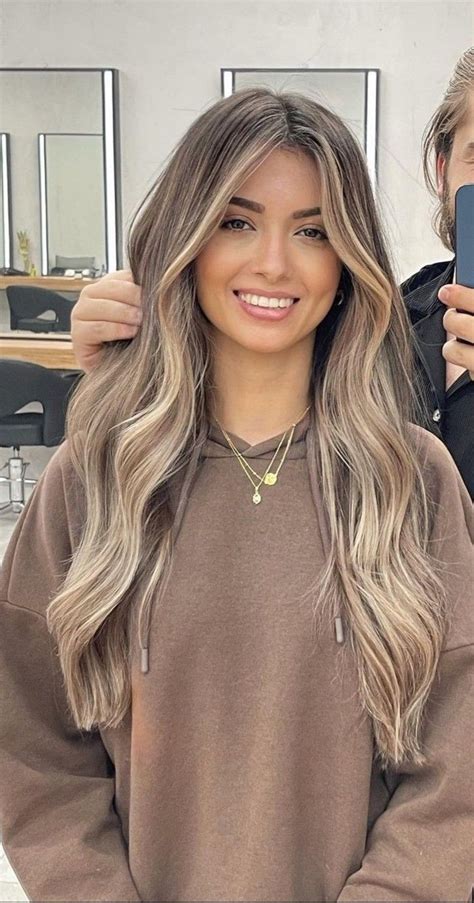 Ash Blonde Hair Balayage Brown Hair With Blonde Highlights Blonde