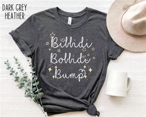 Bibbidi Bobbidi Bump Shirt Disney Pregnancy Announcement Etsy