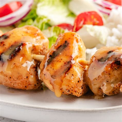 Honey Mustard Chicken Kebabs Miss Allie S Kitchen