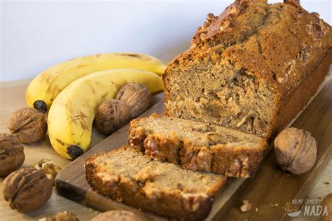 Pan de plátano No me comes nada recetas