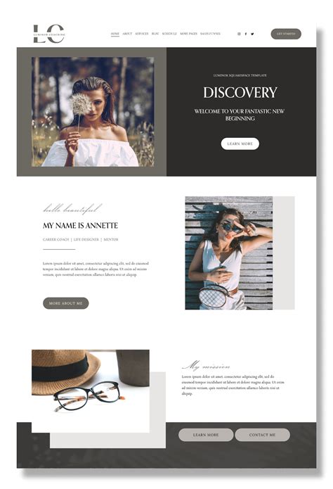 Mission Twist Squarespace Templates And Tutorials