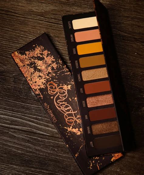 Melt Cosmetics Rust Eyeshadow Palette New With 6 Exclusive Shades