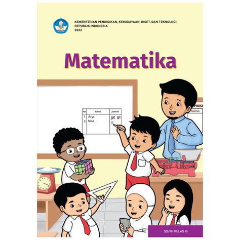 Jual Buku Paket Siswa SD Kelas 3 MTK Matematika Non Lisensi Kurikulum