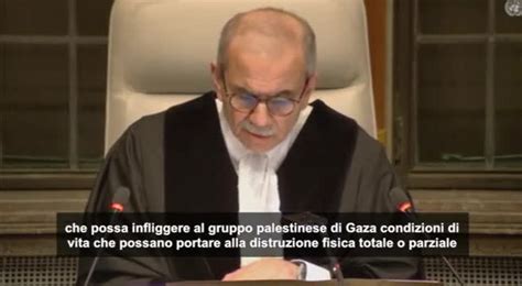 Corte Di Giustizia Internazionale A Israele Fermare Operazione Rafah