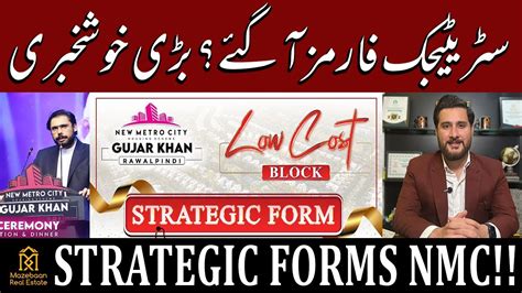 Strategic Forms Low Cost Block New Metro City Gujar Khan Mazebaan