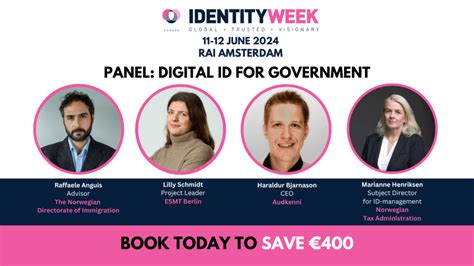 Just Announced Stellar Panel At Identity Week Europe 2024 Identity Week