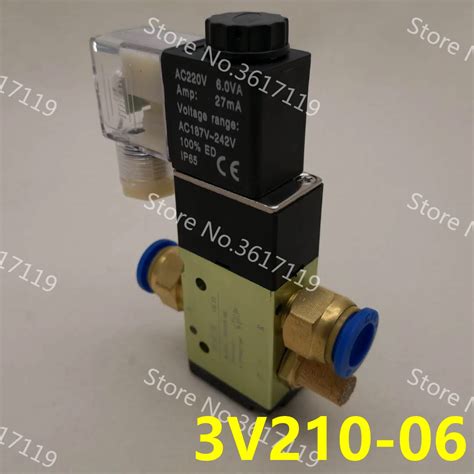 3V210 06 G1 8 High Quality Solenoid Valve Two Position Three Way