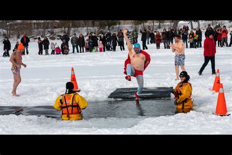 Overwhelmed Polar Bear Dip Raises Cold Cash For Gildas Club