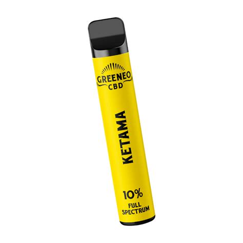 Pod Jetable Greeneo CBD 700 Ketama 3ml 10 ADNS