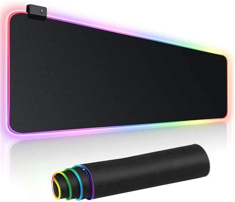 Myadi Rgb Gaming Mauspad Xxl Mm Xxl Gro Mit Modi Led