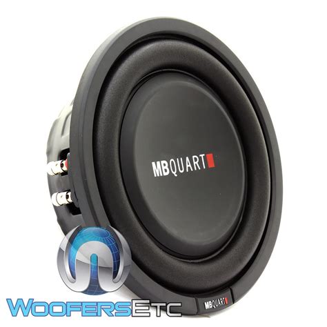 Mb Quart Rlp W Rms Dual Ohm Low Profile Reference Series