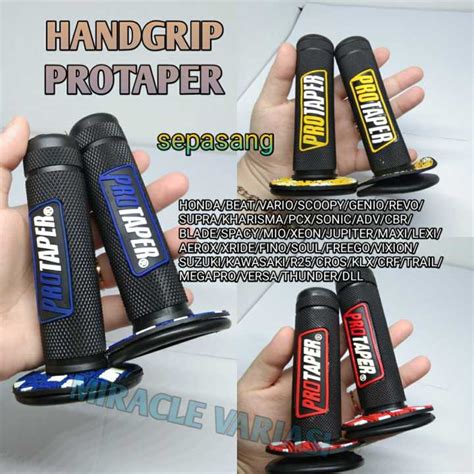 Handgrip Protaper Sepasang Universal Semua Motor Bisa Empuk Dan Tidak