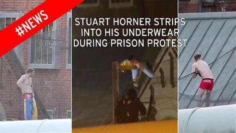 Convicted Murderer Smashes Up Strangeways Prison Rooftop In Half Naked Protest Lasting 24 Hours