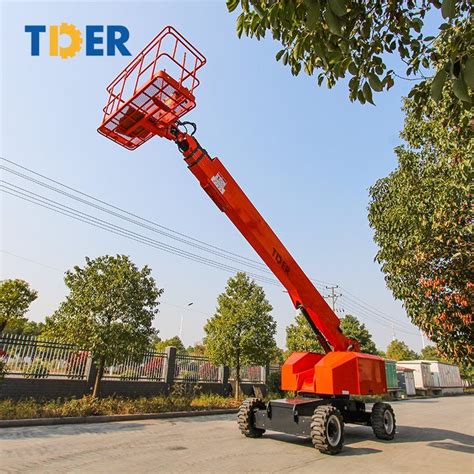 Tder M M M Picker Hydraulic Man Articulating Telescopic Boom