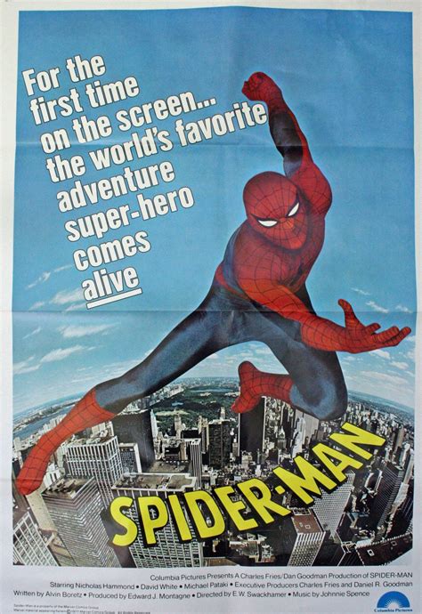 Spider Man 1977 Spiderman Superhero Movies Spiderman Movie