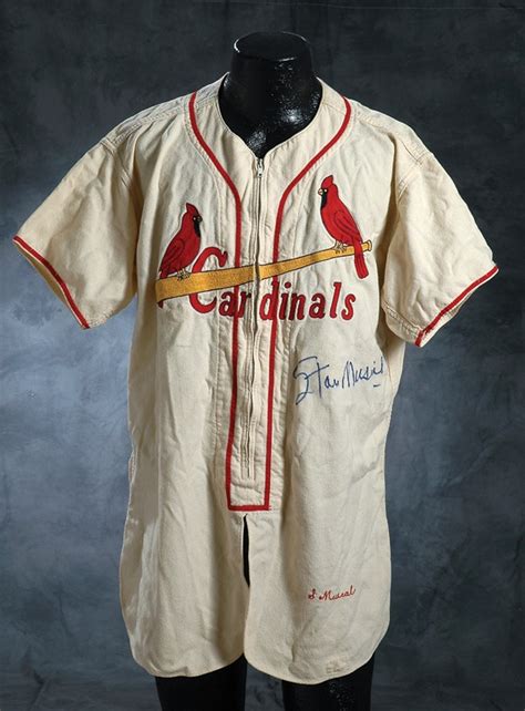 1954 Stan Musial Game Worn St. Louis Cardinals Jersey