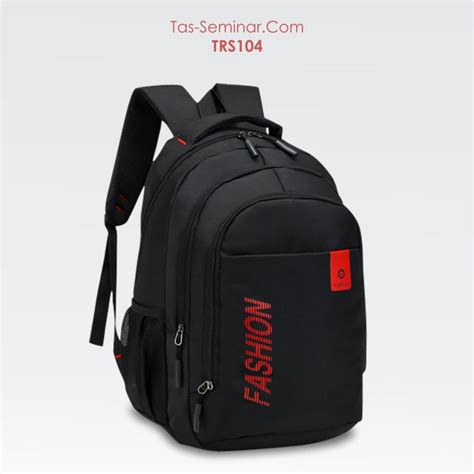 Tas Seminar Ransel Warna Silver Hitam Aprilian Tas Seminar