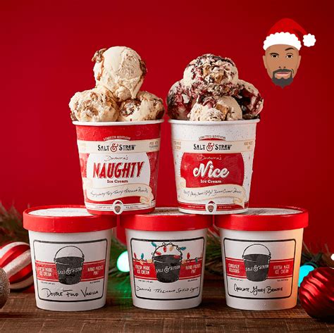 Salt And Straw X Dwanta Claus Pack Exclusive Ice Cream Flavors Inspired By Dwayne The Rock