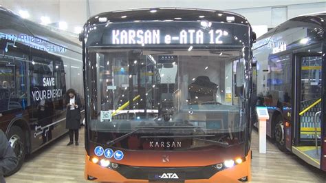 Karsan E Ata 12 Electric City Bus 2022 Exterior And Interior YouTube