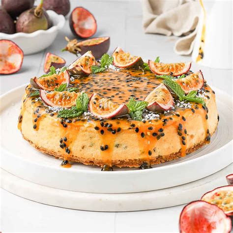 Passion Fruit Cheesecake Recipe Cart