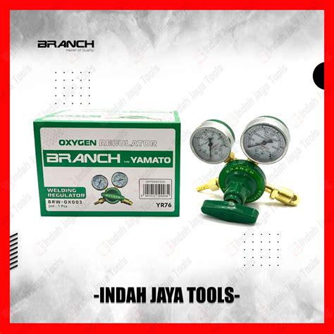 Jual Branch Ox Regulator Las Oxygen Oksigen Tabung Las O Oxy