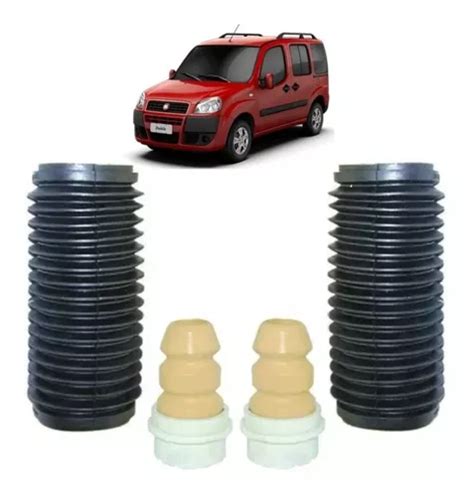 Kit 2 Fuelles Y Topes Amortiguador Delantero Fiat Doblo Envío gratis