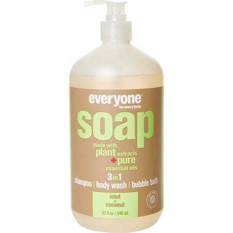 Everyone Mint And Coconut 3 In 1 Soap 32 Oz Save 30