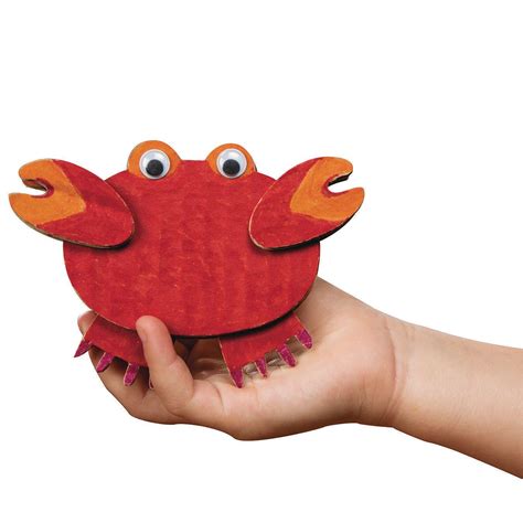 Carl The Crab Craft Kit Pack Of 48