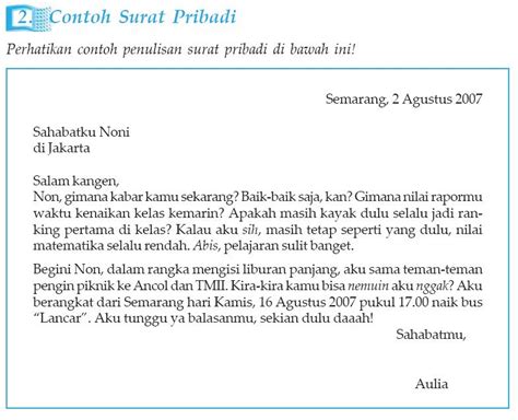 Contoh Cara Membuat Surat Pribadi 51 Koleksi Gambar