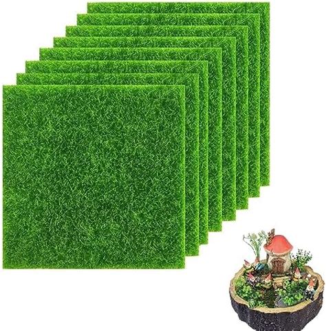 Mini Simulation Gazons Tapis De Pelouse Verte Artificielle Herbe De