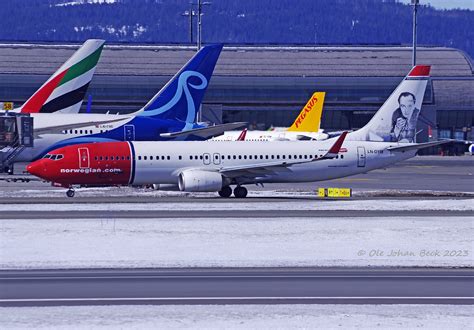 Norwegian B737 8JP LN DYM At ENGM OSL 01 04 2023 Boeing 73 Flickr