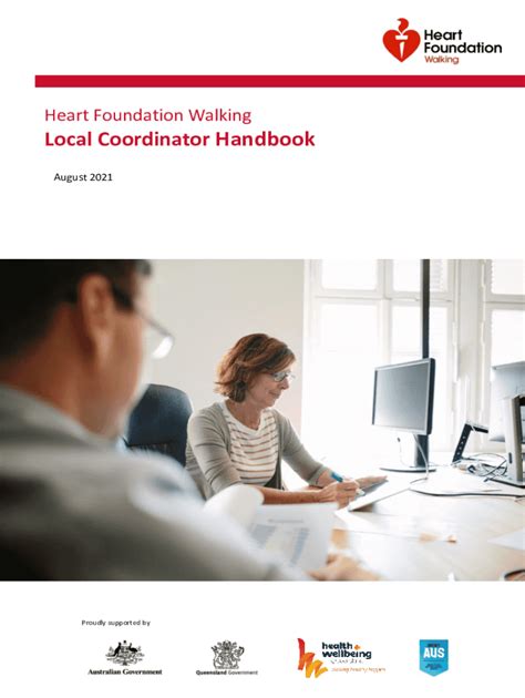 Fillable Online Walking Heartfoundation Org Heart Foundation Walking Is