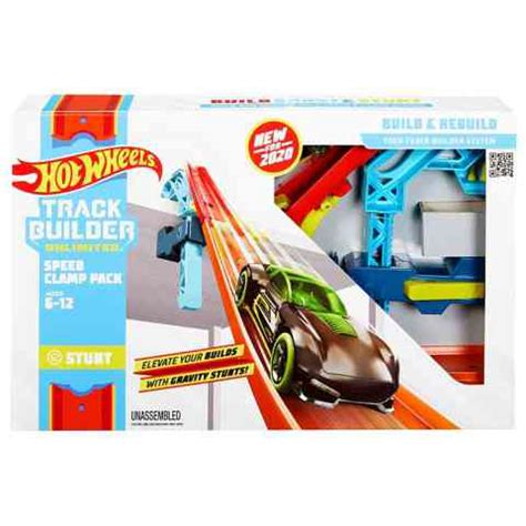 Hot Wheels Track Builder Ekstremni Pritrdilni Osnovni Komplet Za Izgradnjo Steze Mattel