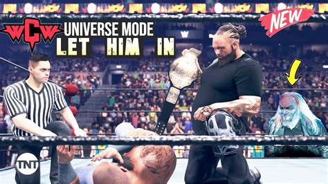 Wcw Universe Mode 🔥 Wwe 2k22 Universe Mode Interactive Youtube