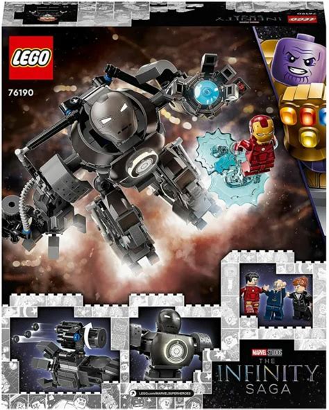 LEGO MARVEL INFINITY Saga IRON MAN IRON Colpoteur Mayhem 76190 EUR 39