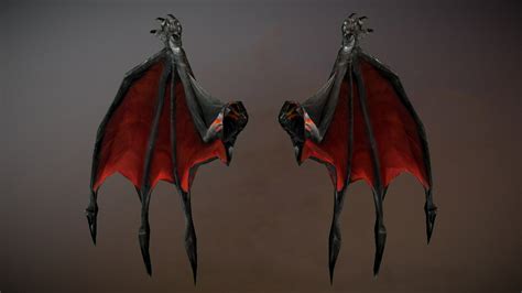 Dragon Wing 3d Model Turbosquid 1969965