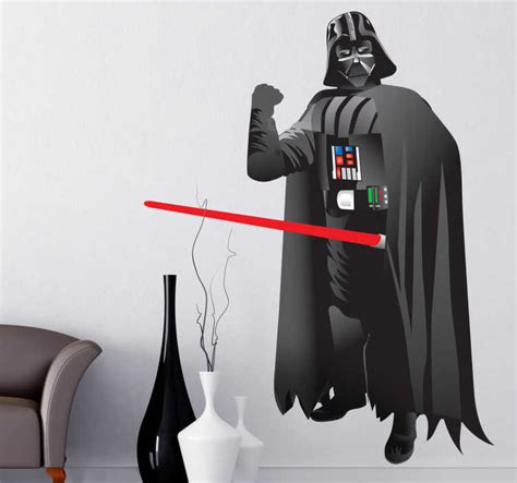 Sticker Decorativo Darth Vader Disegno Tenstickers