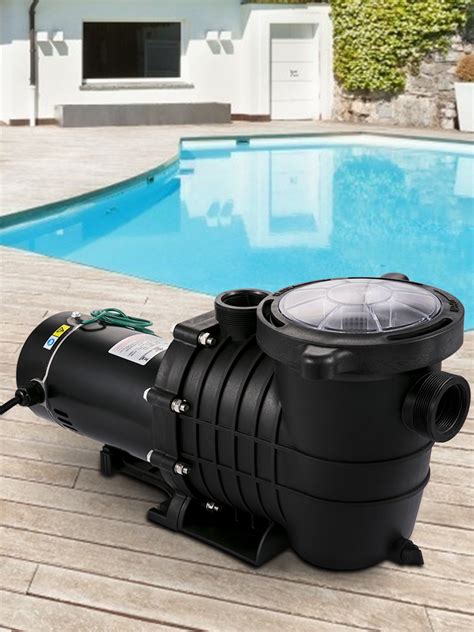 Vevor Swimming Pool Pump Hp Dual Voltage V V Gph Powerful