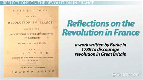 Reflections on the Revolution in France | Summary & Impact - Video & Lesson Transcript | Study.com