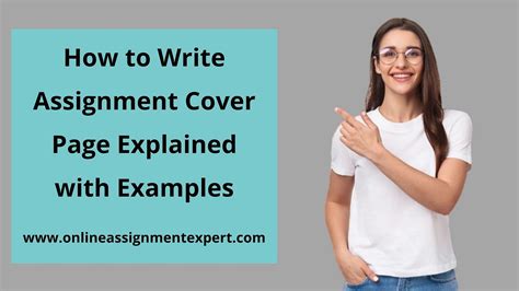 How To Write Assignment Cover Page Explained With Examples By William James Medium