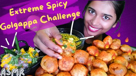 Extreme Spicy Golgappa Challenge Panipuri Eating Challenge🔥 Indian